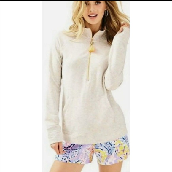 Lilly Pulitzer Melon Sunny Skipper State of Mind Pullover  long sleeve - Picture 2 of 8